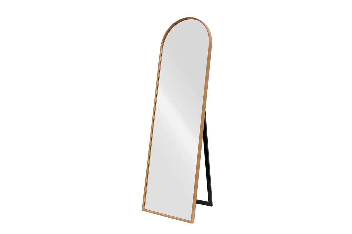 Nordischer Standspiegel PORTRAIT 165cm natur in Eichenholz-Design