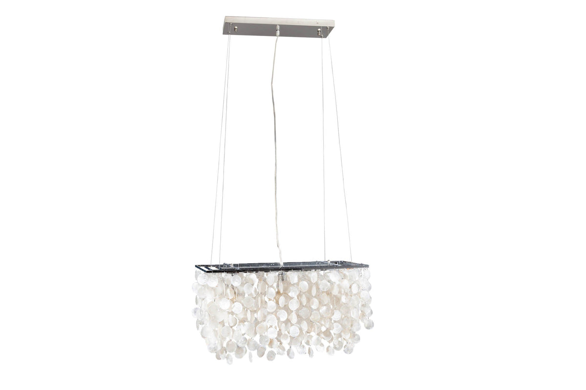 Pendant lamp SHELL REFLECTIONS 80cm nacre