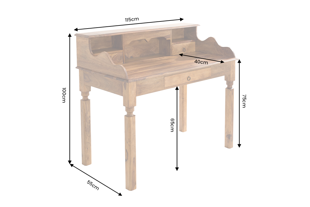 Dimensions de la table