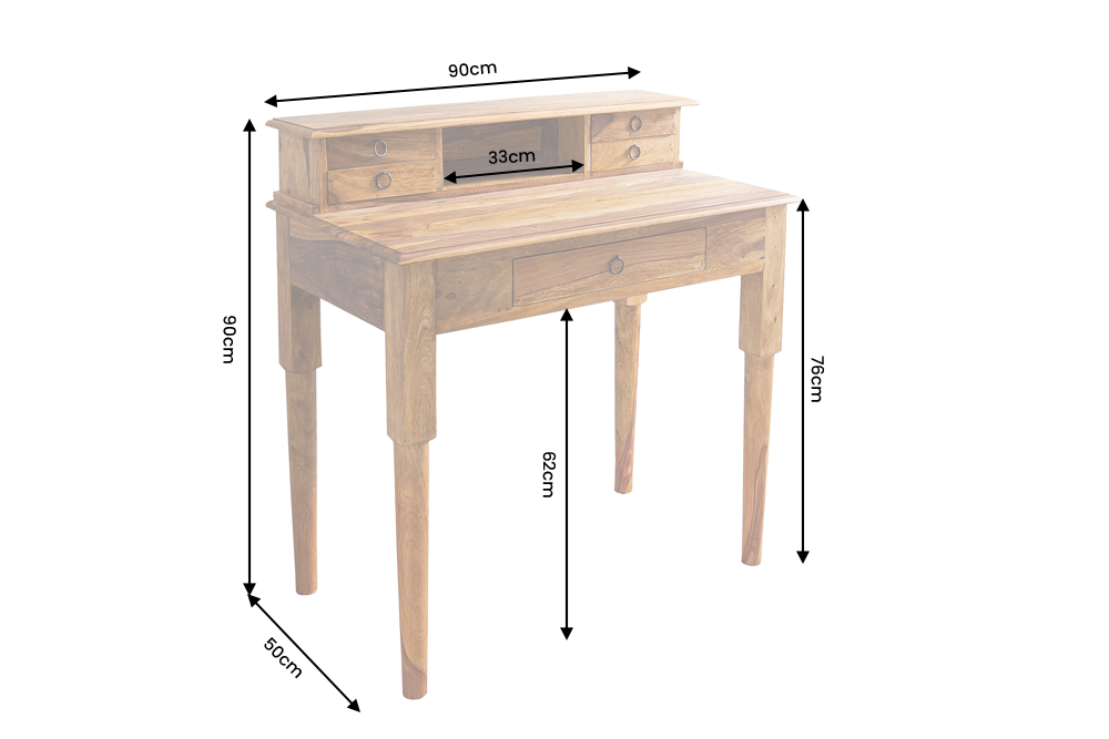 Dimensions de la table