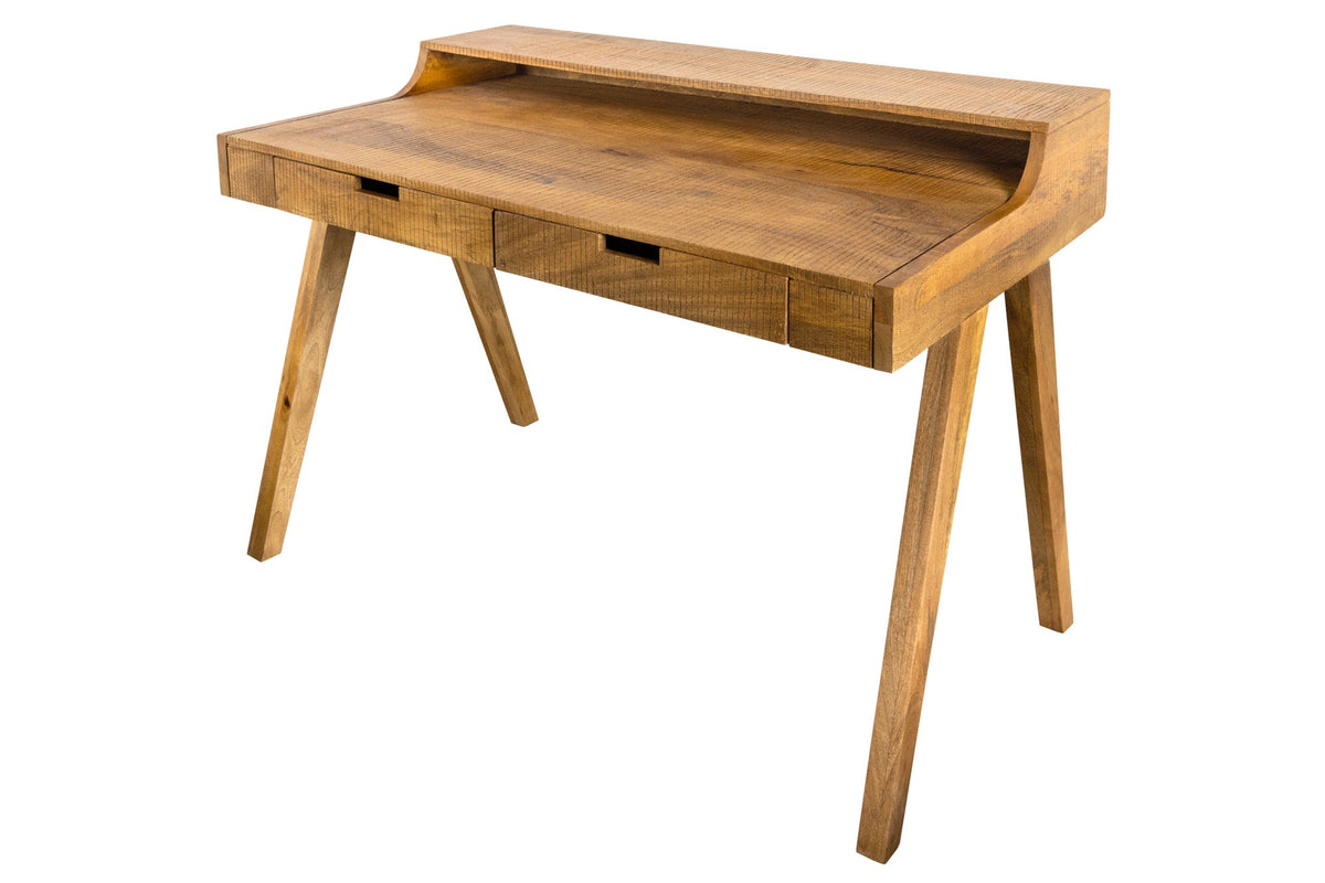 Secrétaire massif MONSOON 120cm bureau en manguier