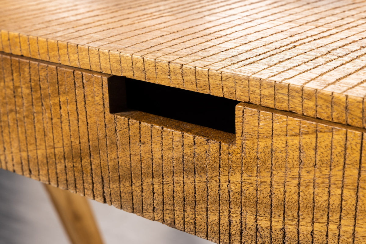 Secrétaire massif MONSOON 120cm bureau en manguier