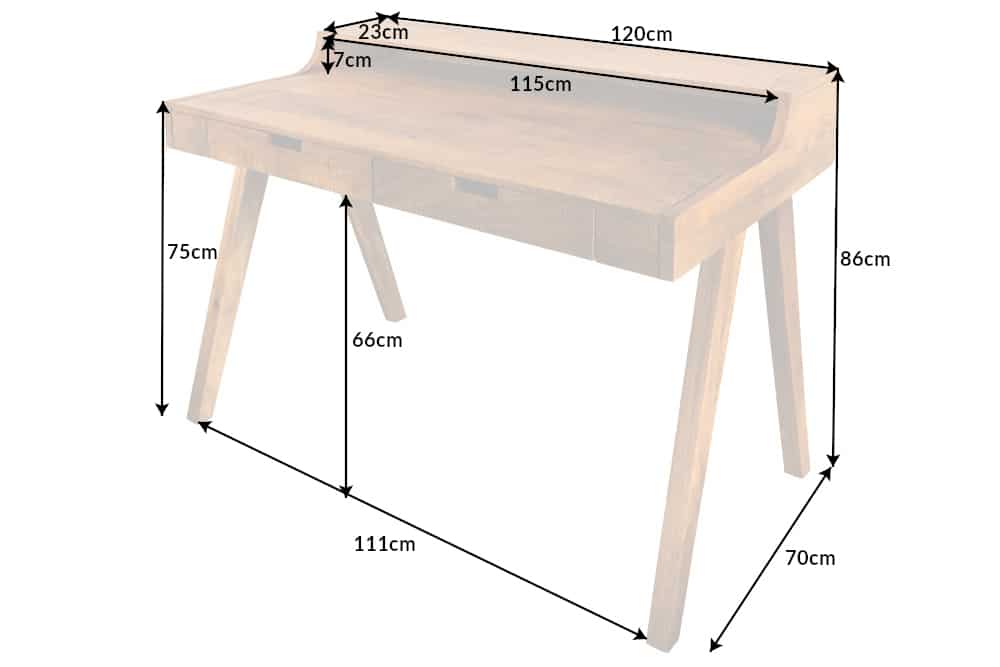 Dimensions de la table