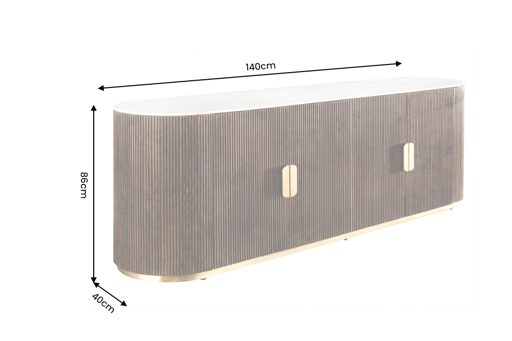 Dimensions de la table