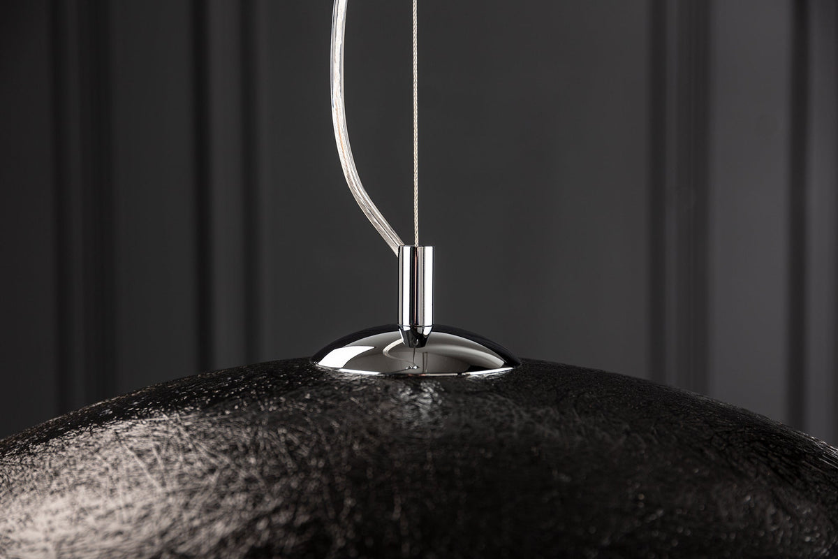 Suspension design élégant GLOW 70cm lampe suspendue or noir