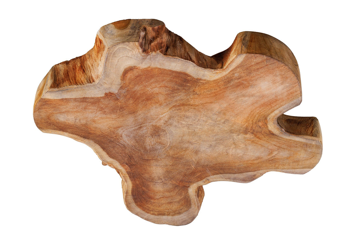Suspension faite main HYPNOTIC 50cm longane naturel bois massif