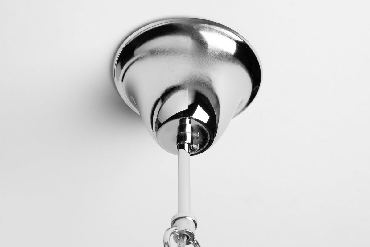 Suspension GALAXY 72 cm argentée – design moderne