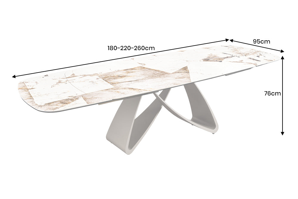 Dimensions de la table