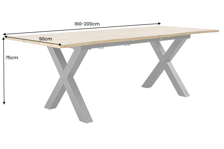 Dimensions de la table