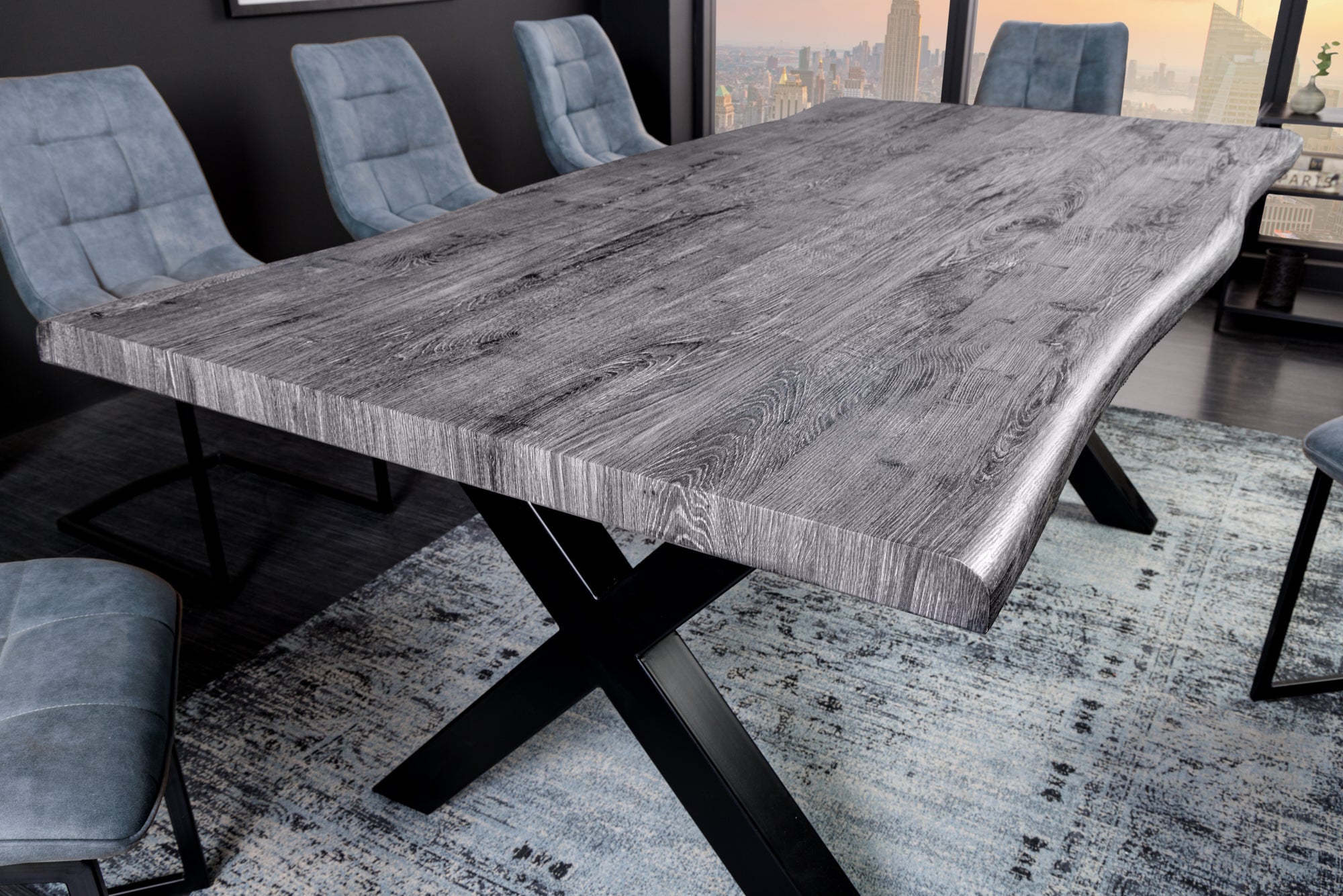 table-a-manger-industrielle-wild-180cm-chene-sauvage-grey-ceruse-design-bord-darbre-cadre-en-x-noir_45086 (inv)