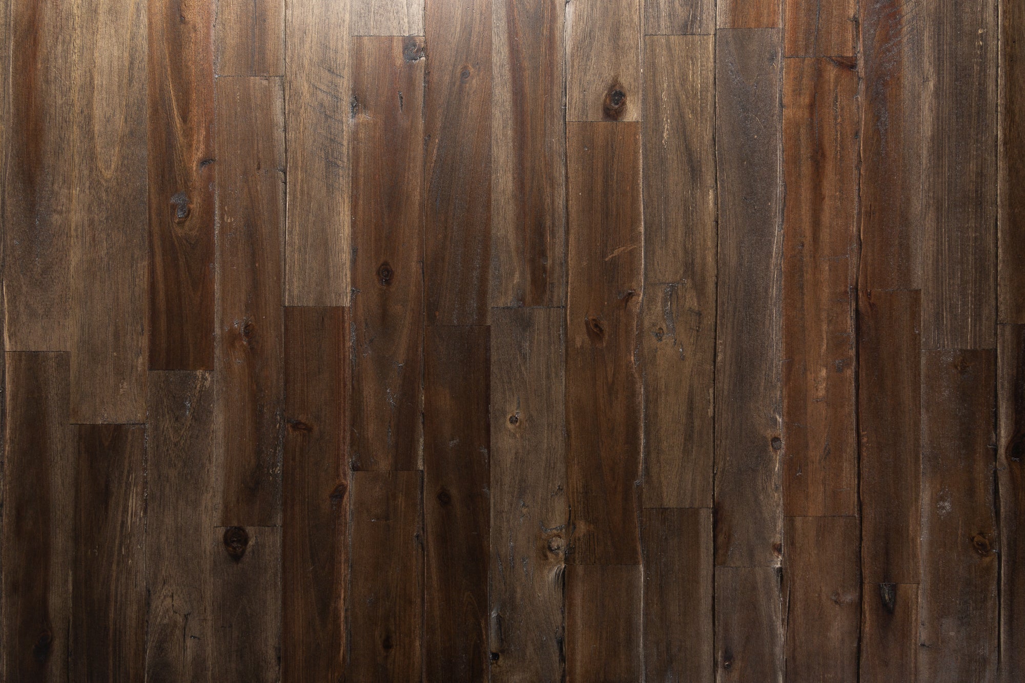GENESIS VINTAGE Mesa de comedor maciza de 200 cm en madera de acacia marrón y marco en X negro con borde de árbol