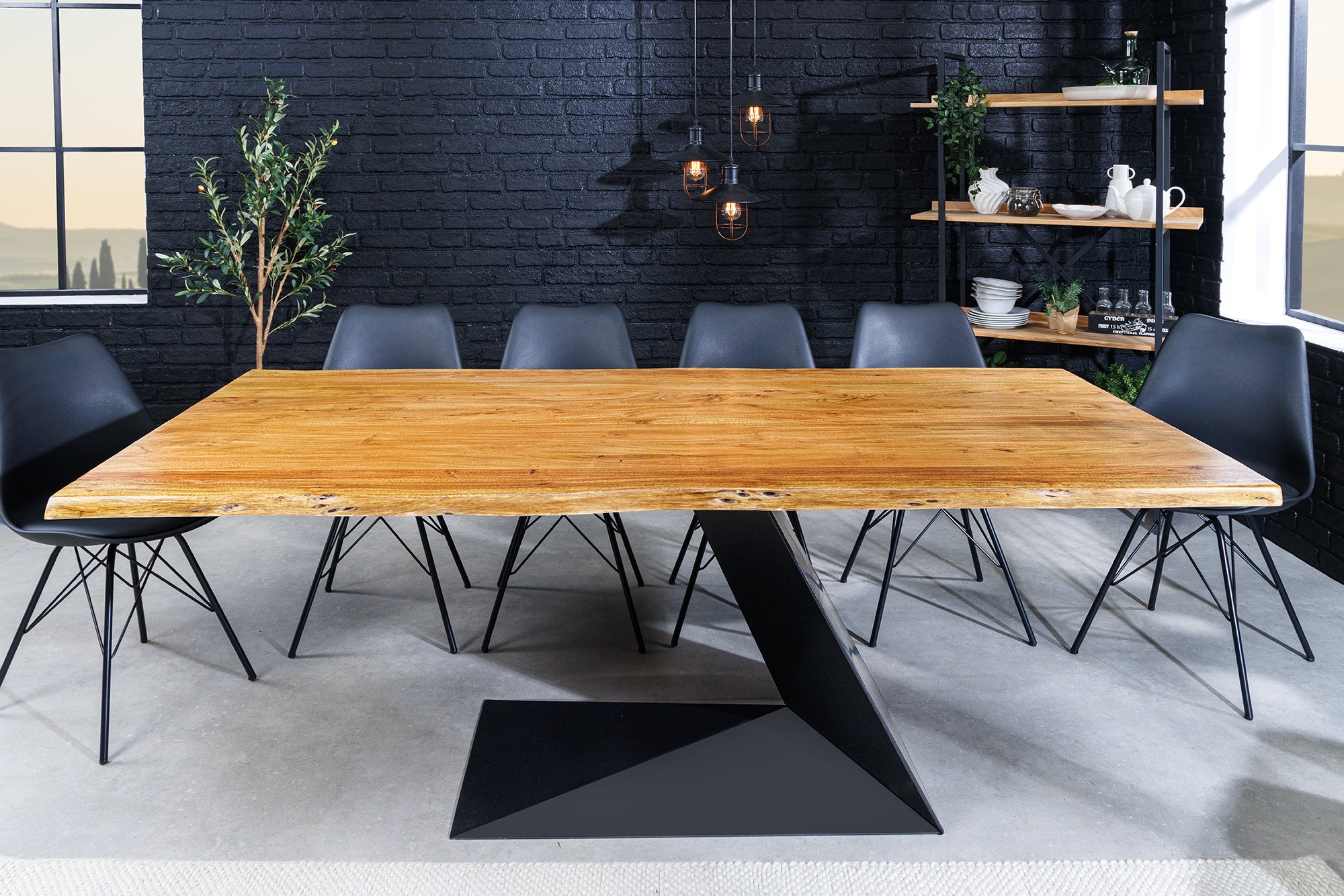 table-a-manger-massive-mammut-balance-200cm-es-acacia-marron-natural-marron-negro_44361 (inv)