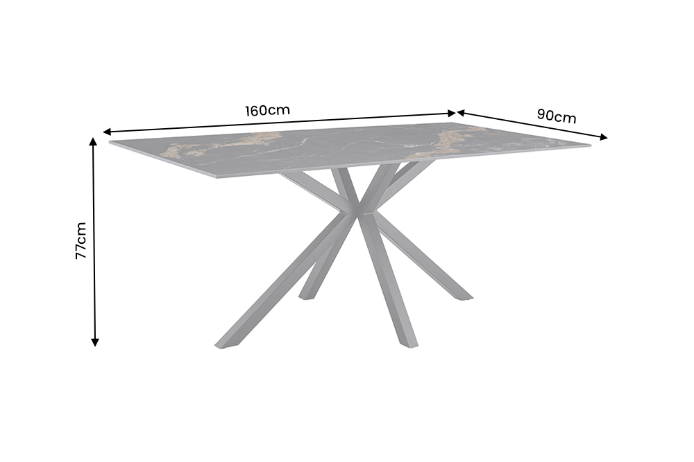 Dimensions de la table