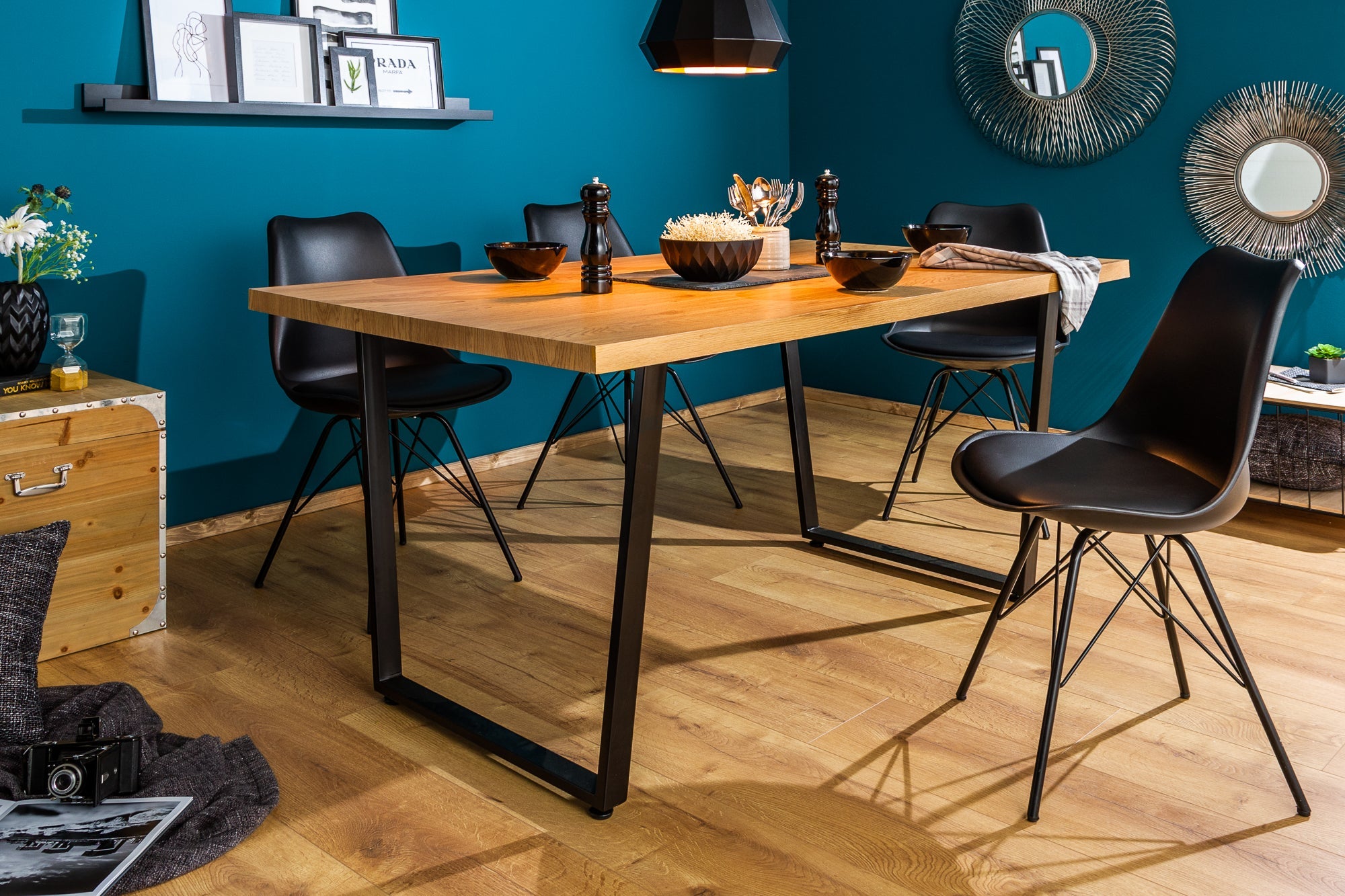 table-a-manger-moderne-loft-160cm-design-chene-pieds-metal-negro-structure-luge-style-industriel_6538955 (inv)