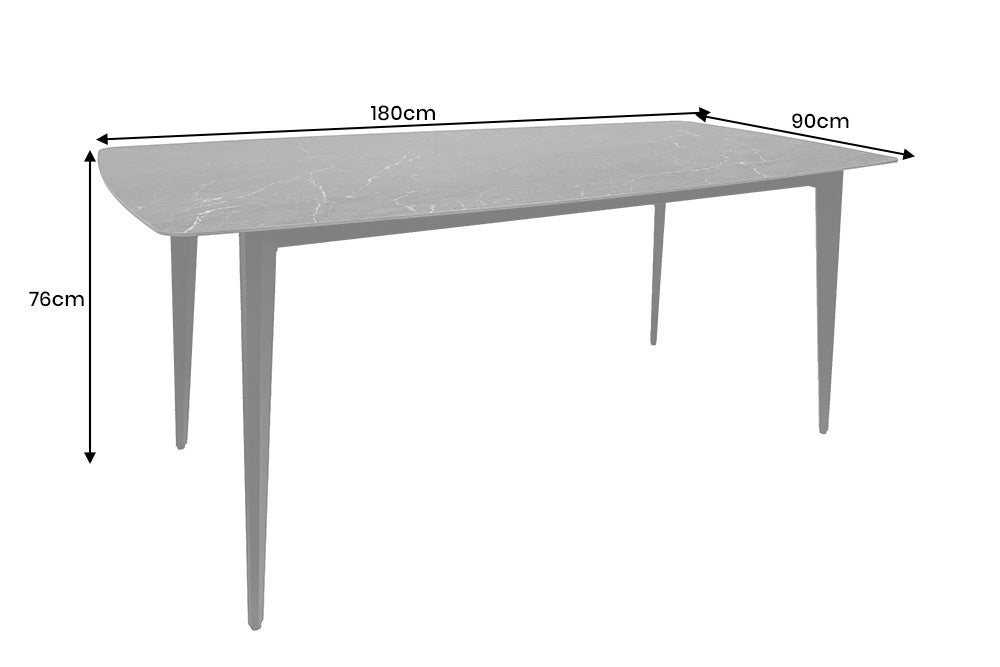 Dimensions de la table