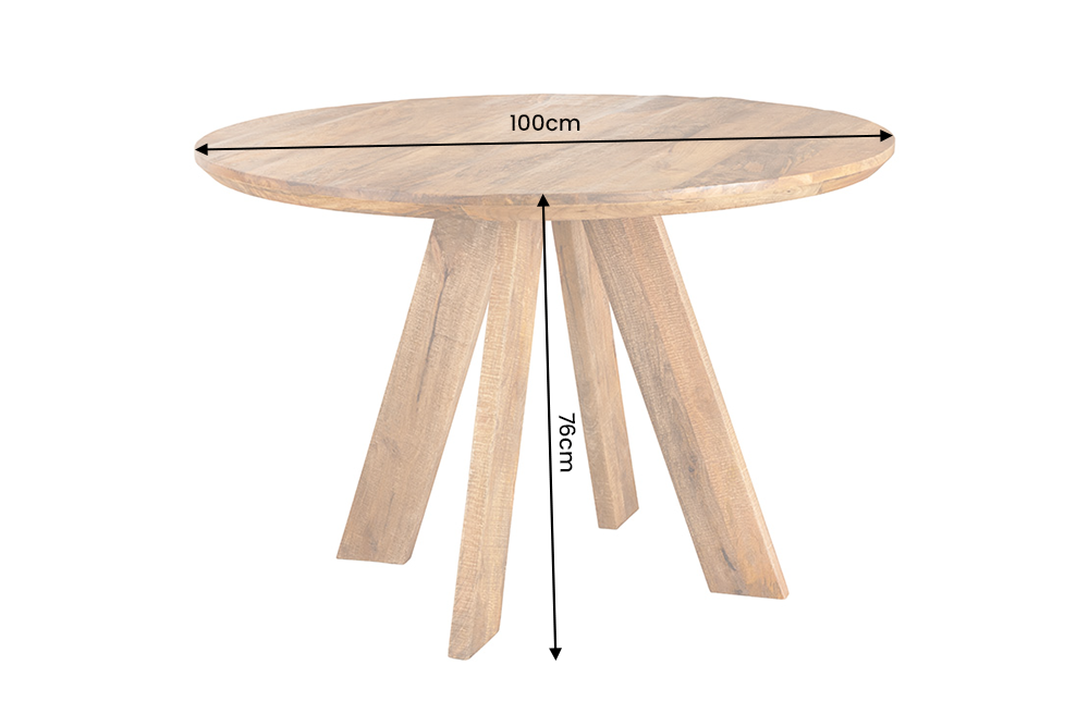 Dimensions de la table