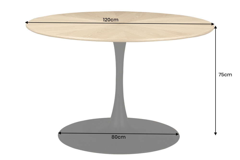 Dimensions de la table