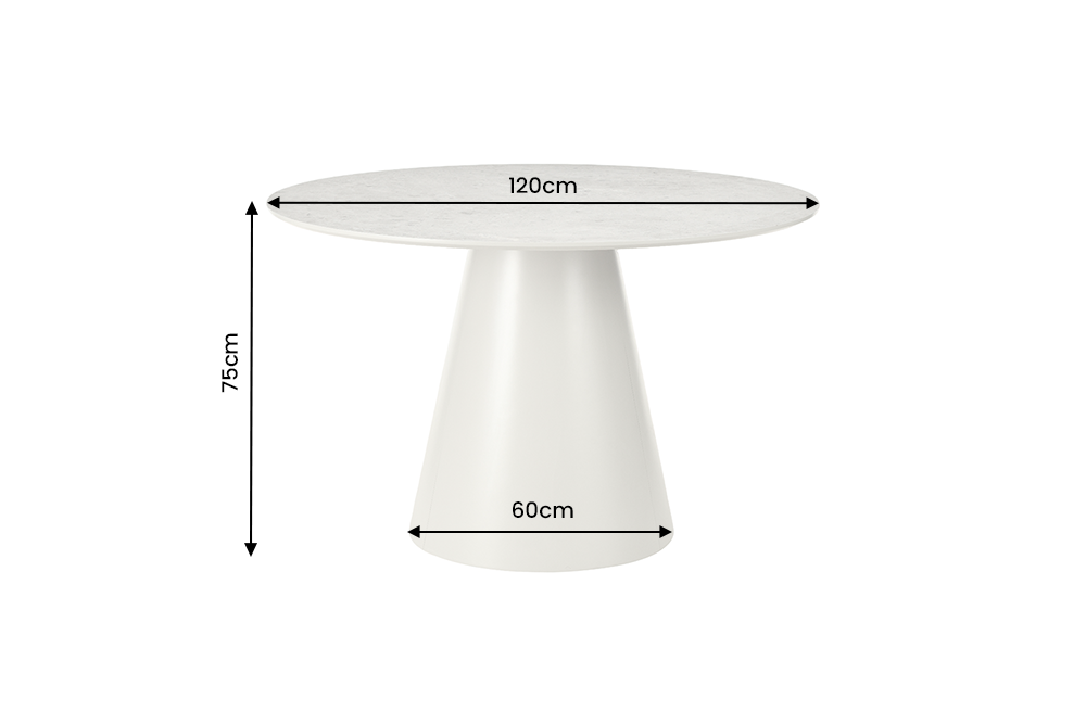 Dimensions de la table