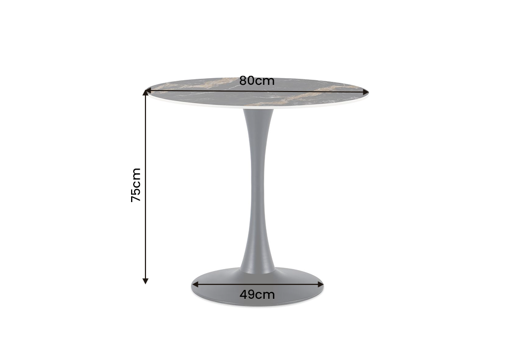 Dimensions de la table