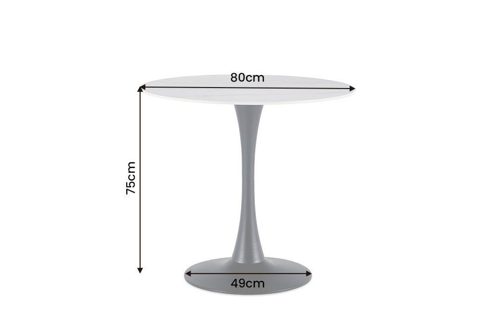 Dimensions de la table