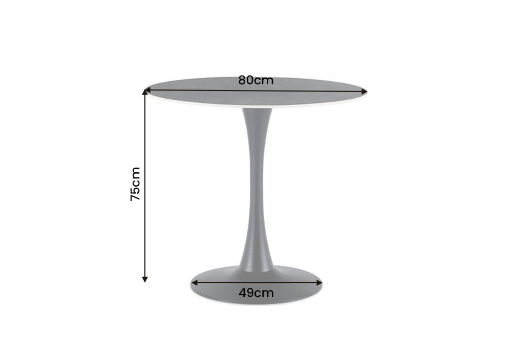Dimensions de la table
