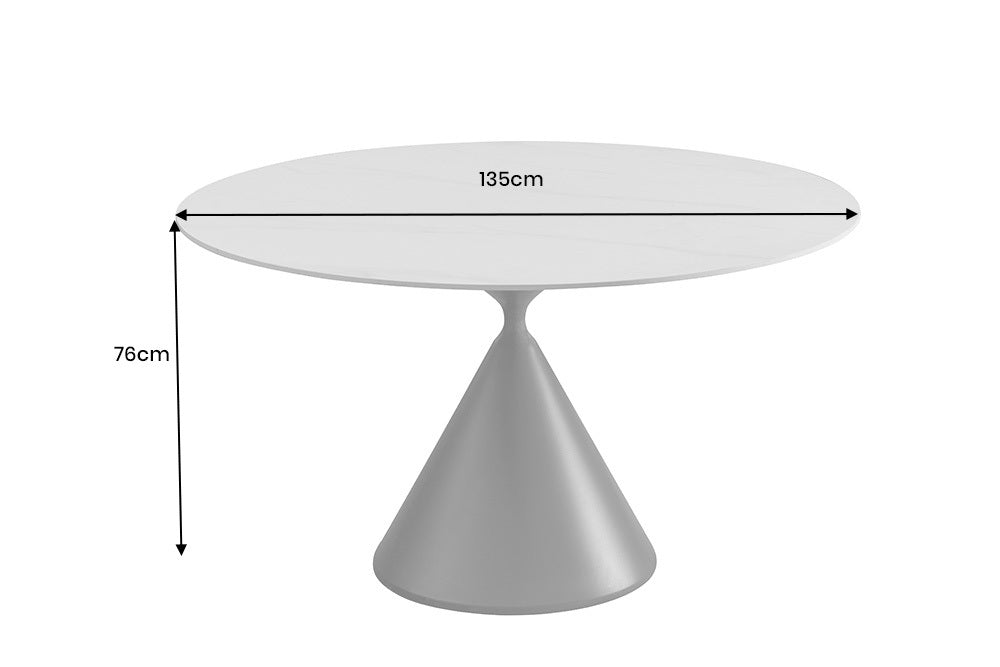 Dimensions de la table