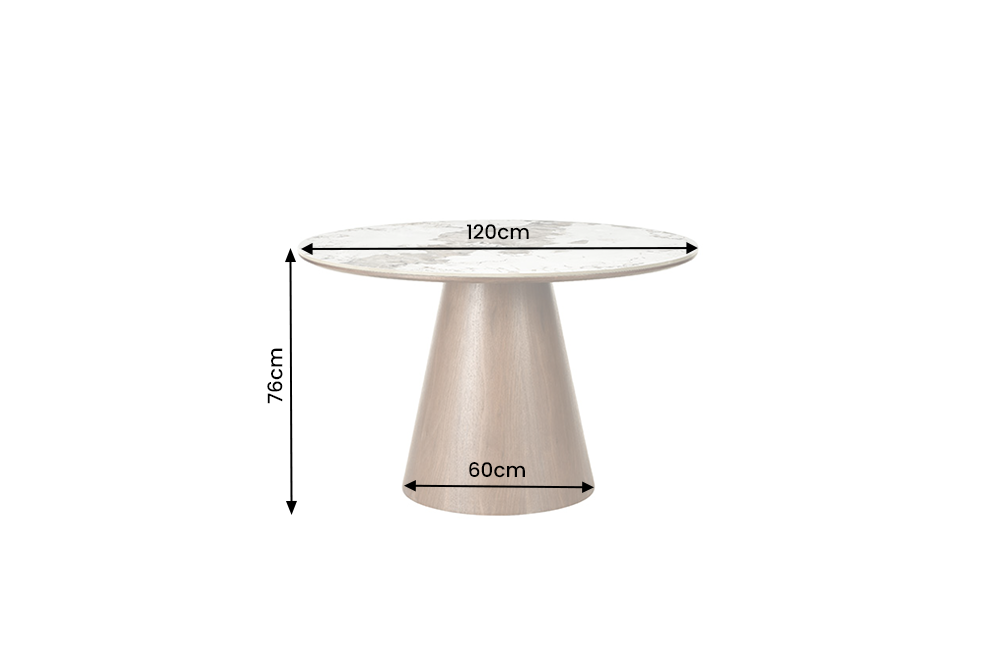 Dimensions de la table