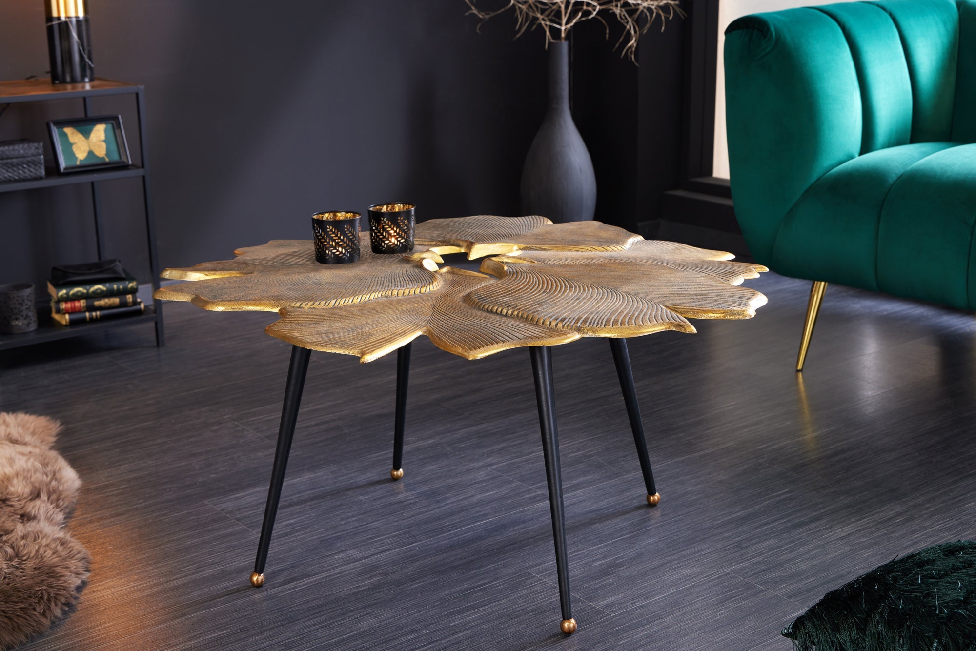 mesa-baja-decorativa-ginkgo-95cm-metal-oro-negro-hecha-a-mano_42033 (inv)