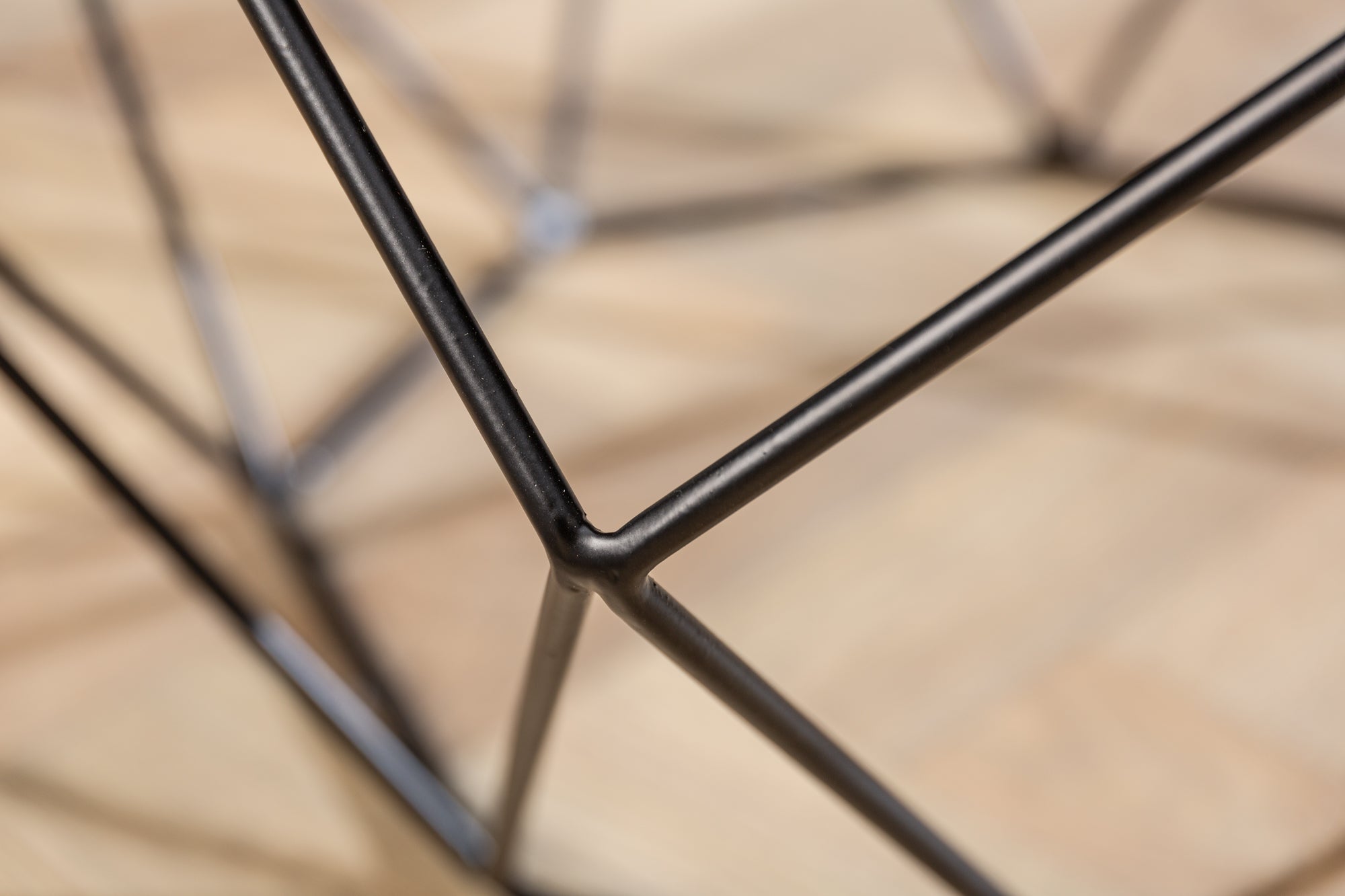 DIAMOND elegante mesa de centro 70cm gris negro con tapa de mármol