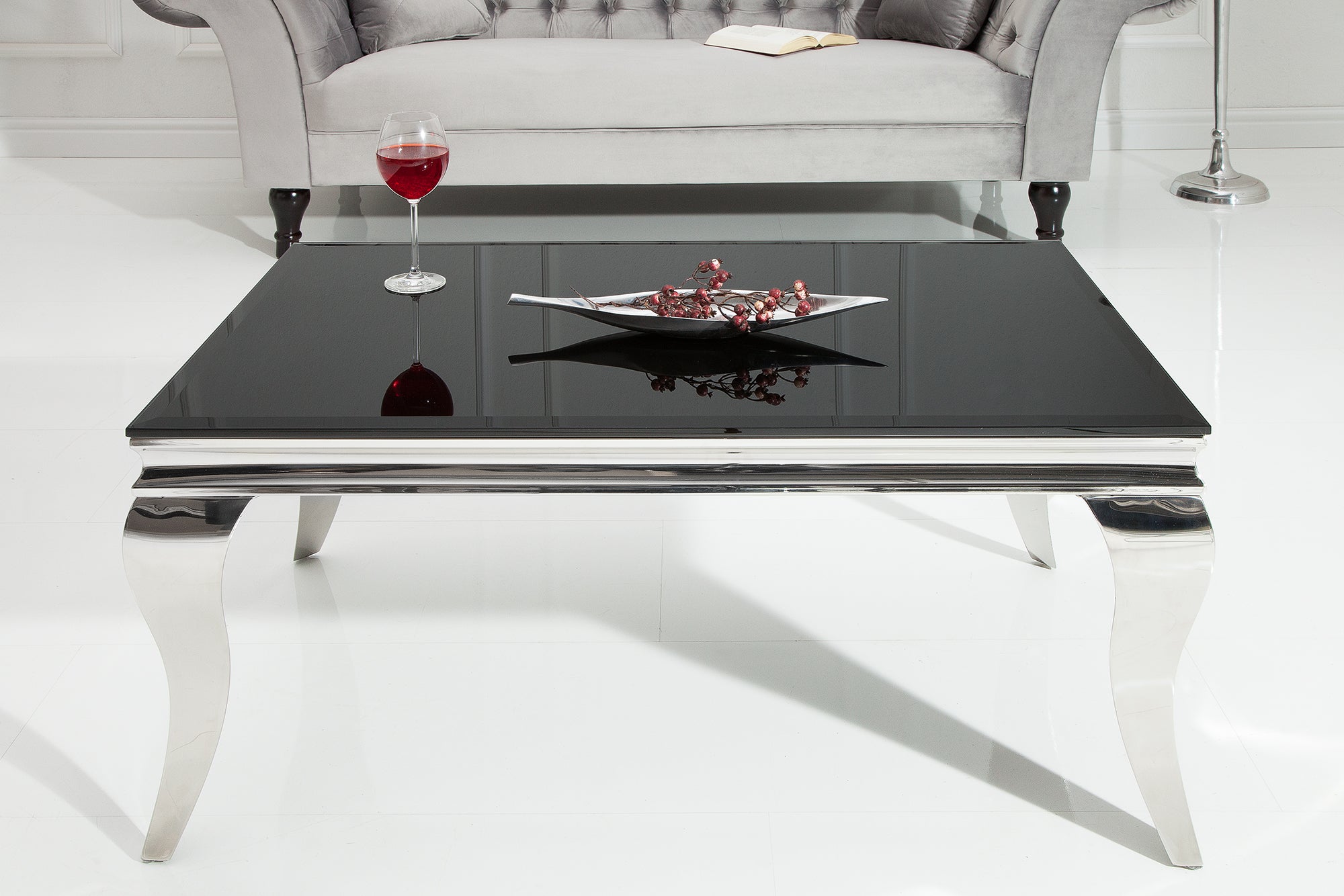 elegante-moderno-barroco-100cm-plateado-con-negro-opal-glass coffee-table_37352 (inv)
