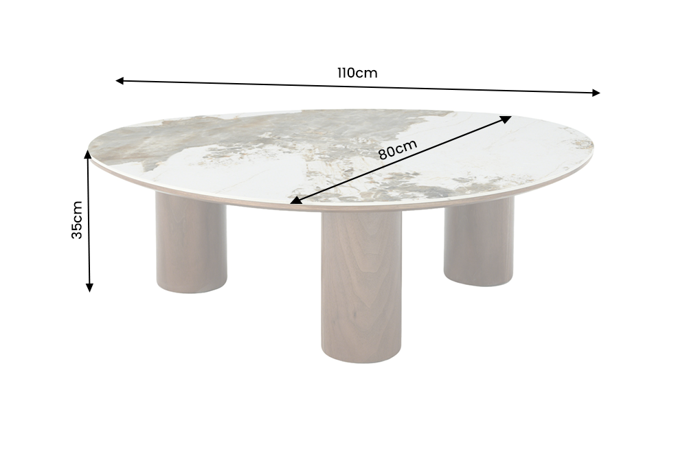 Dimensions de la table