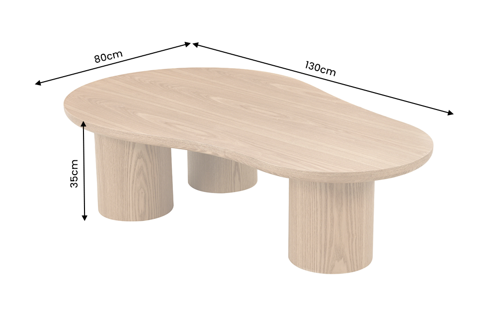 Dimensions de la table