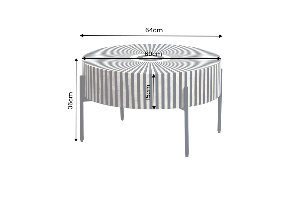 Dimensions de la table