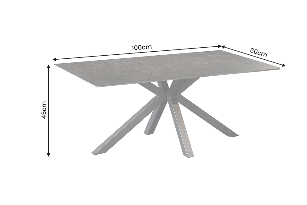 Dimensions de la table