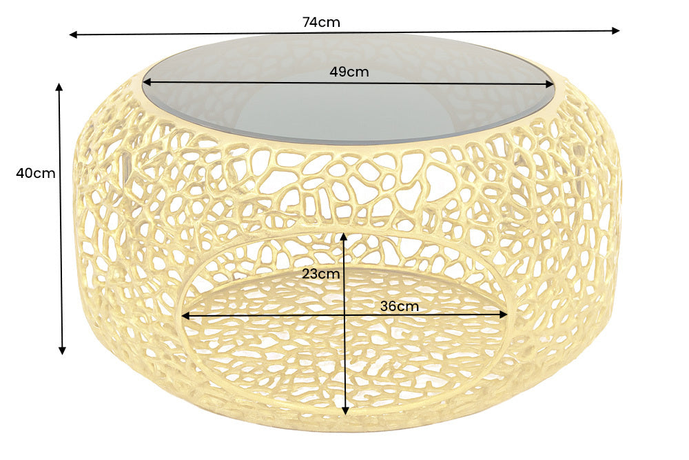 Dimensions de la table