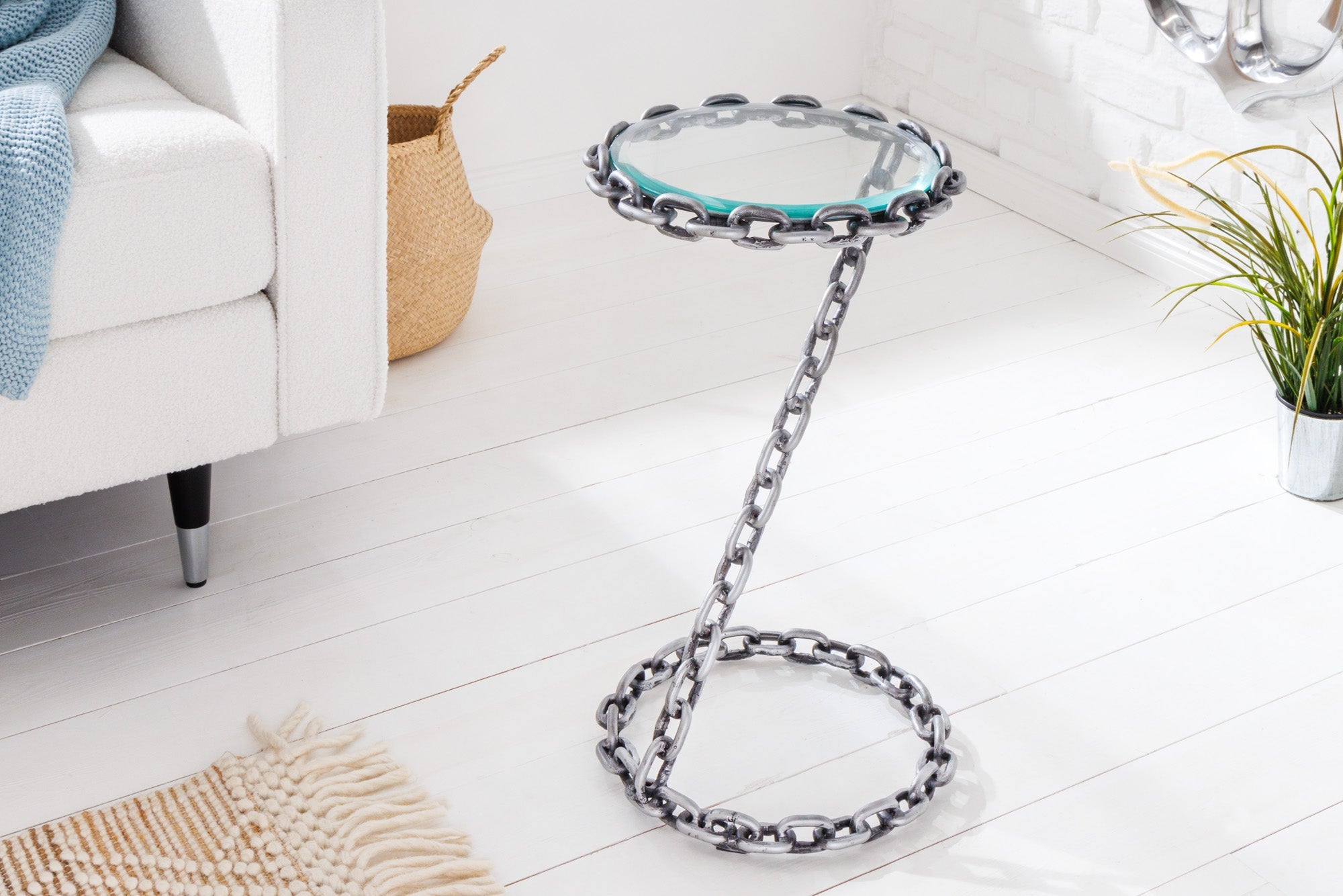 mesa-dappoint-diseño-cadenas-35-cm-en-metal-plata-hecha-a-mano,-tapa-redonda-en-cristal,-marco-en-cadena_42234 (inv)