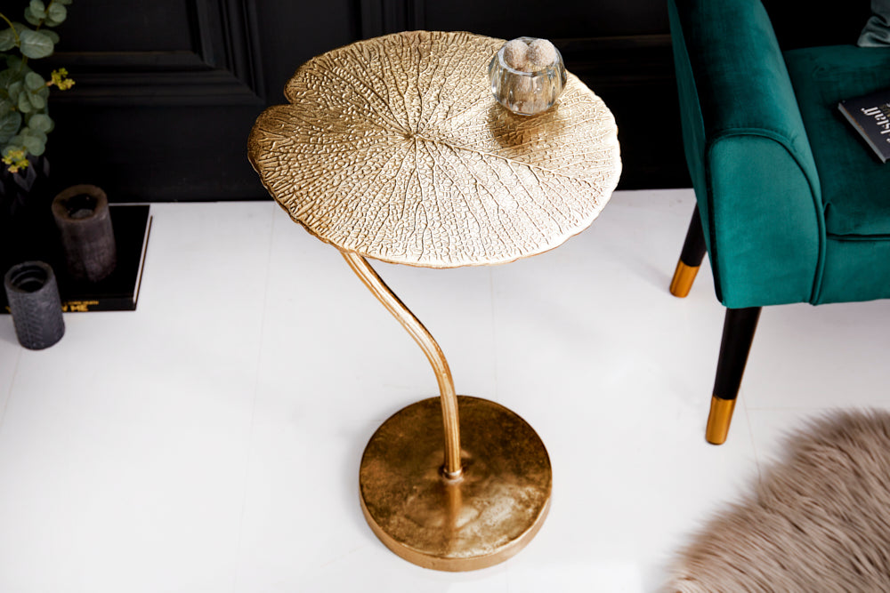 table-dappoint-design-faite-main-abstract-leaf-40cm-or_40904 (inv)