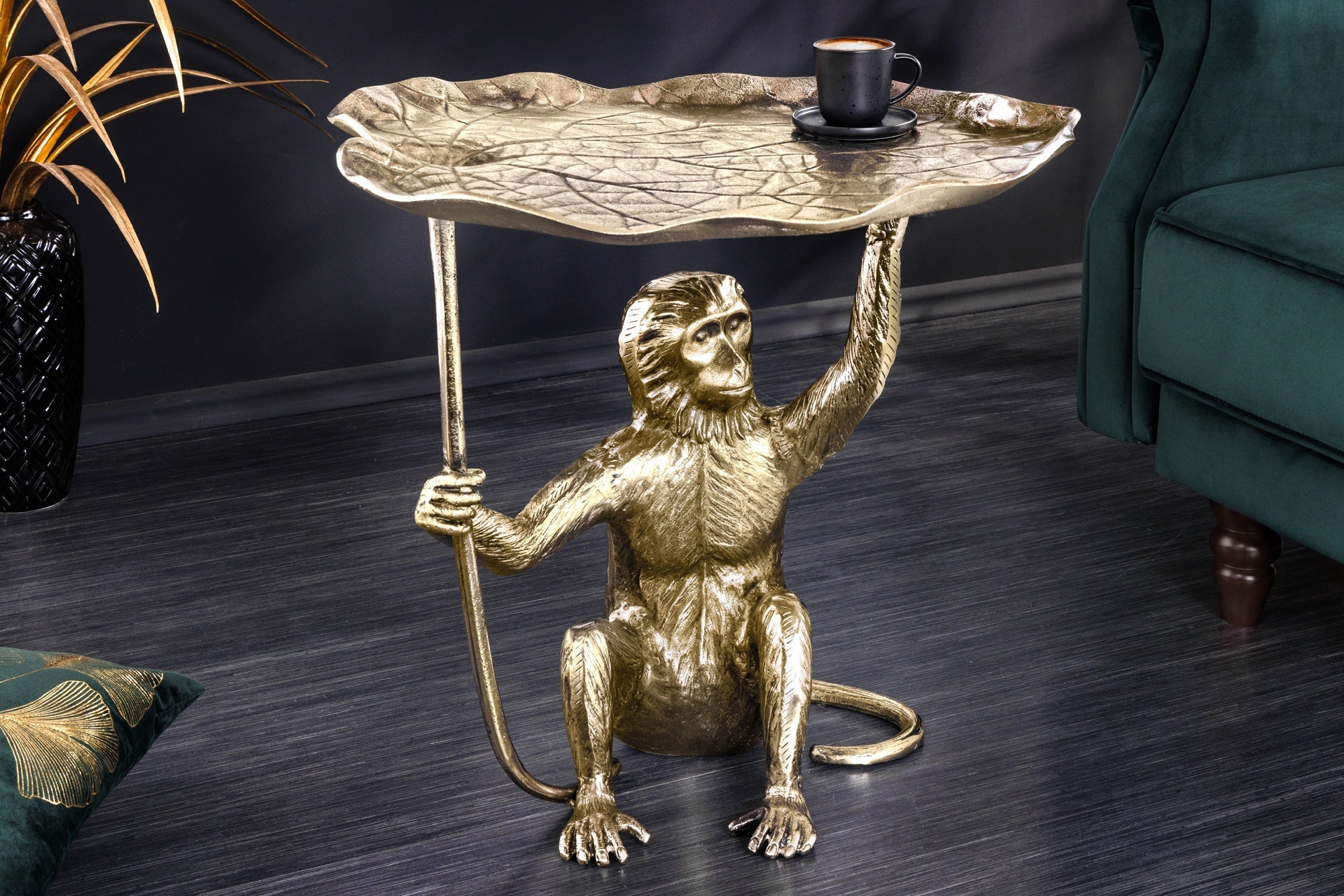 mesa-dappoint-design-wildlife-monkey-60cm-metal-oro-antiguo-hecho-a-mano_44835 (inv)