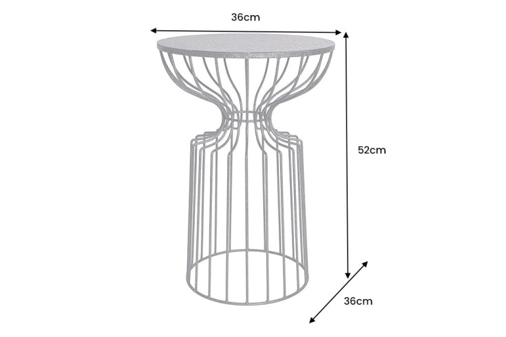 Dimensiones de la mesa