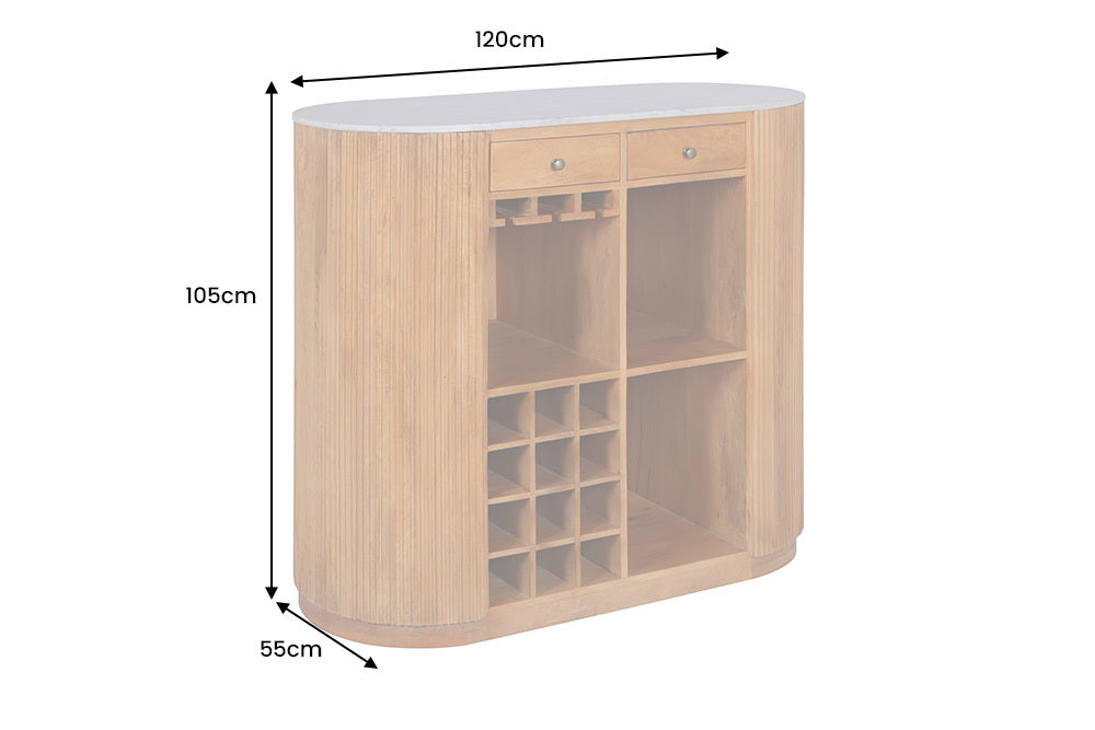 Dimensions de la table