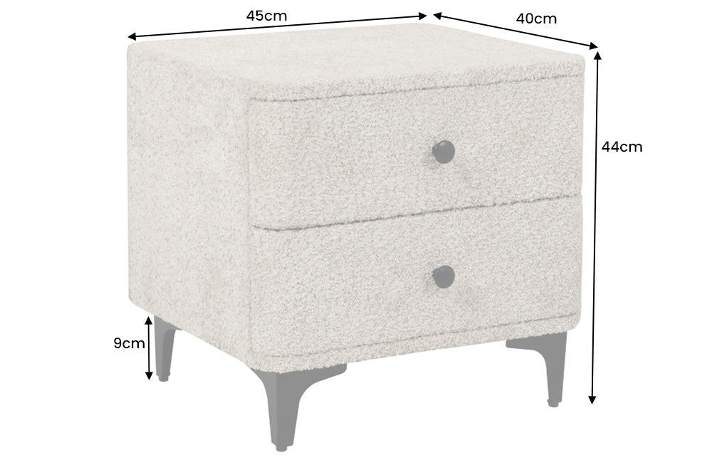 Dimensions de la table