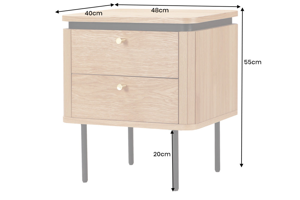 Dimensions de la table