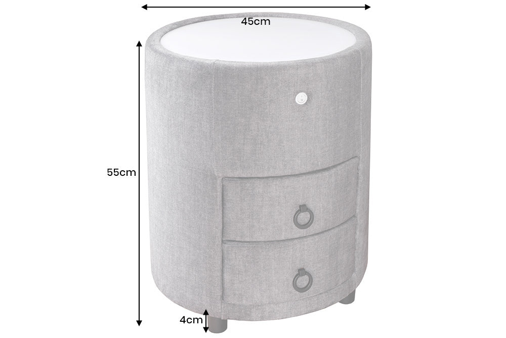 Dimensions de la table
