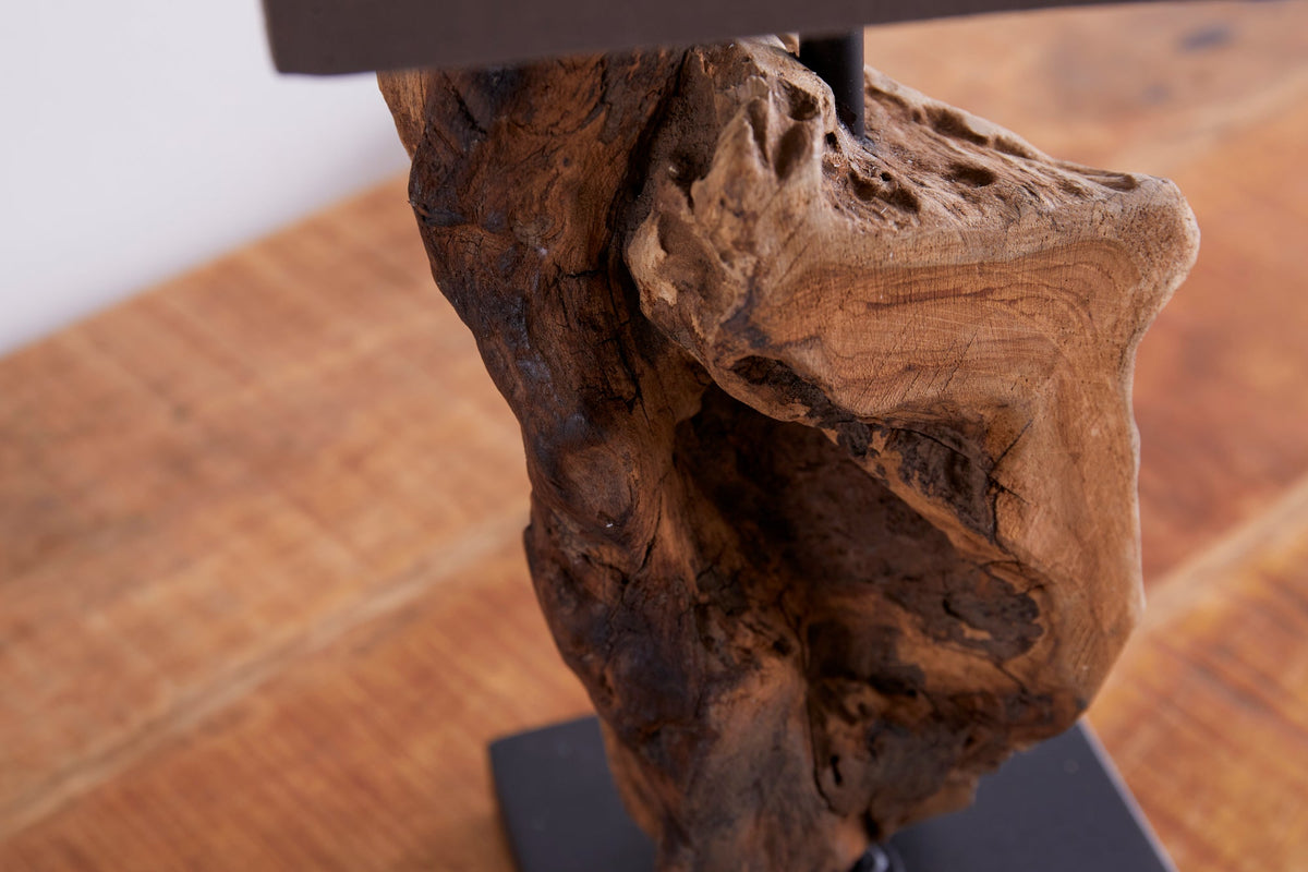 Table lamp HYPNOTIC 45cm driftwood brown