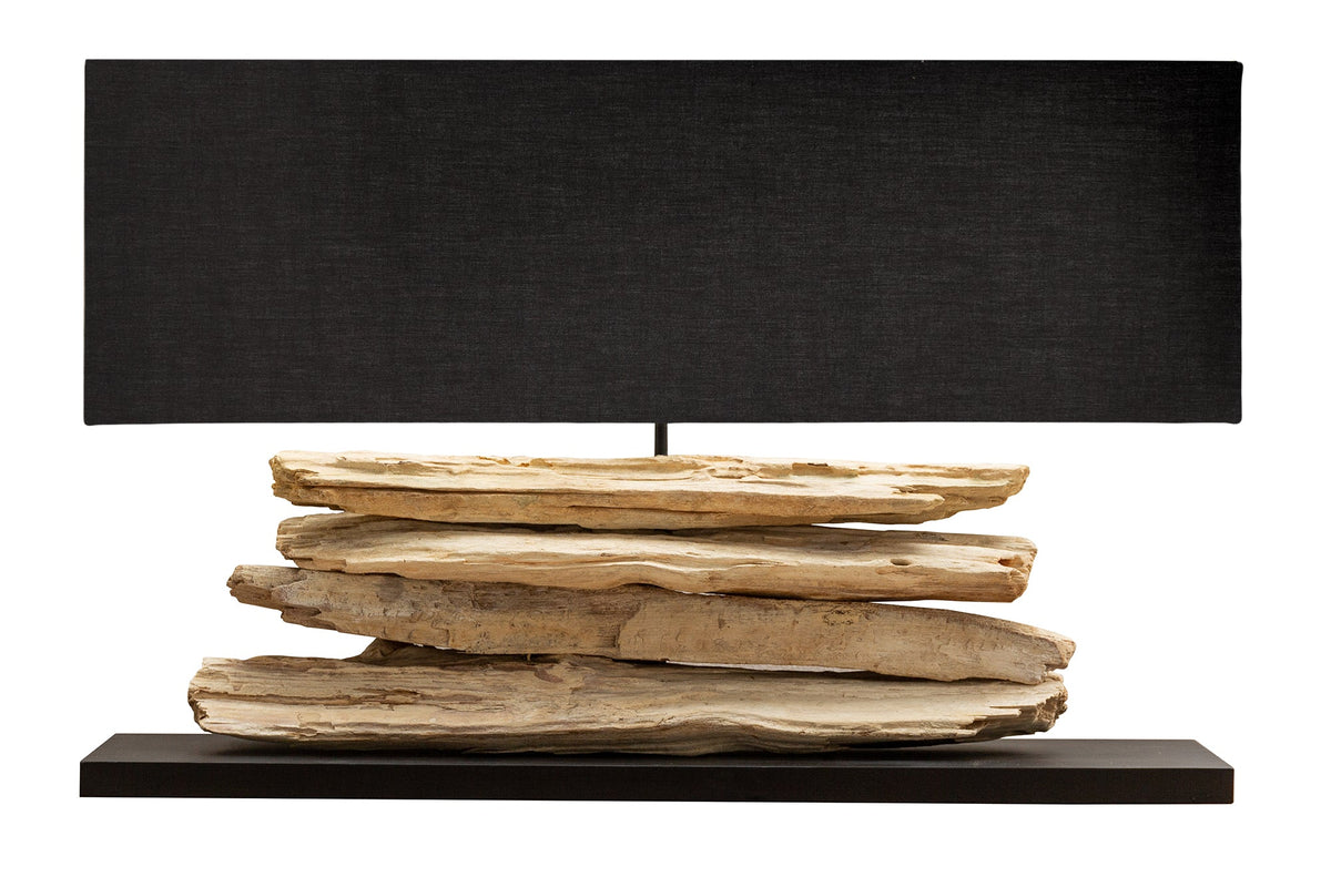 Table lamp RIVERINE driftwood black