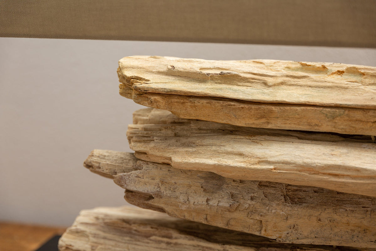 Table lamp RIVERINE driftwood nature