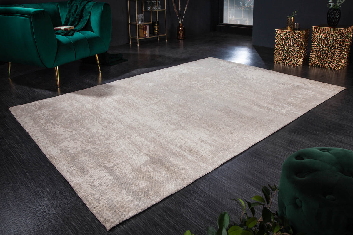 Tapis vintage MODERN ART 240x160cm beige délavé aspect usé