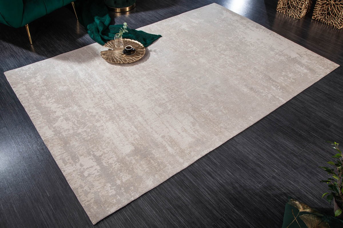 Tapis vintage MODERN ART 240x160cm beige délavé aspect usé